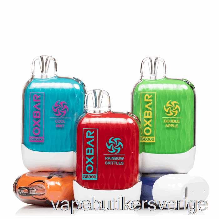 Vape Sverige Oxbar G8000 Engångs Citronmynta